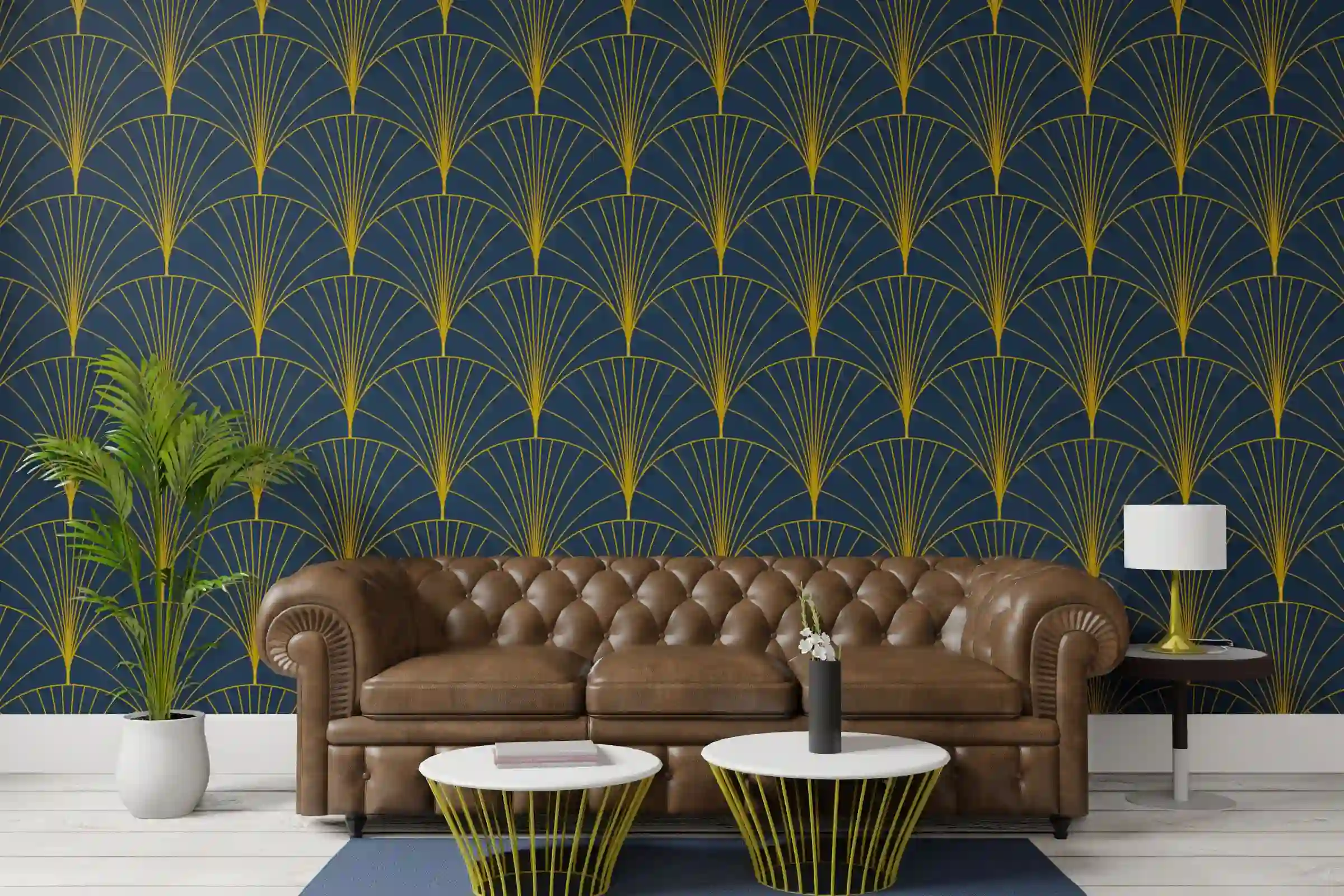 Historic home wallpaper restoration in Mission District, San Francisco